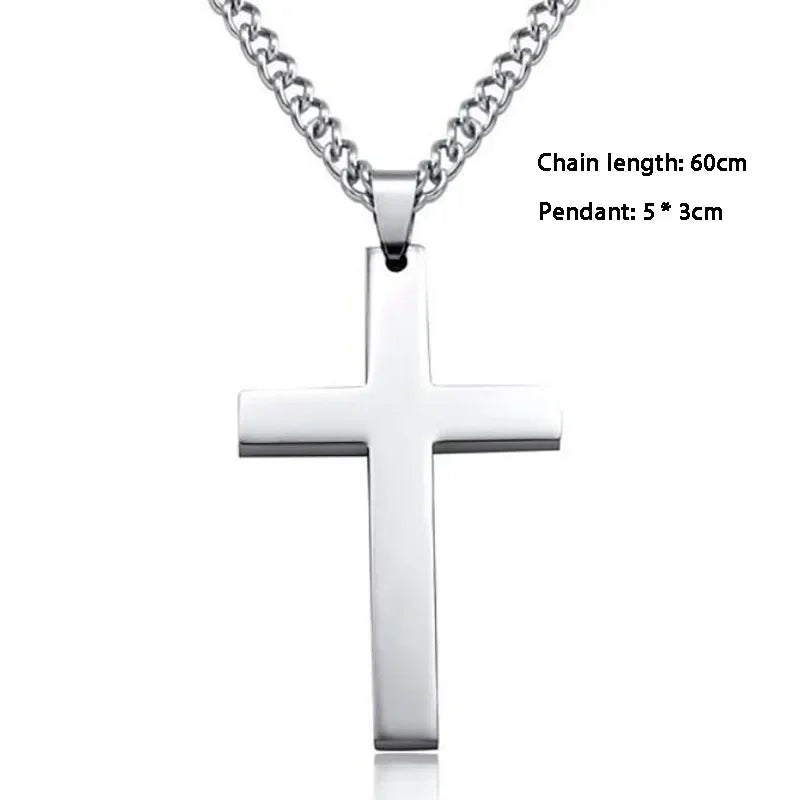 Classic Cross Pendant Necklace