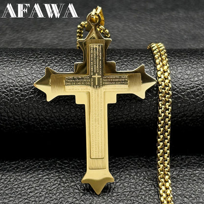 Bible Verse Gold Pendant