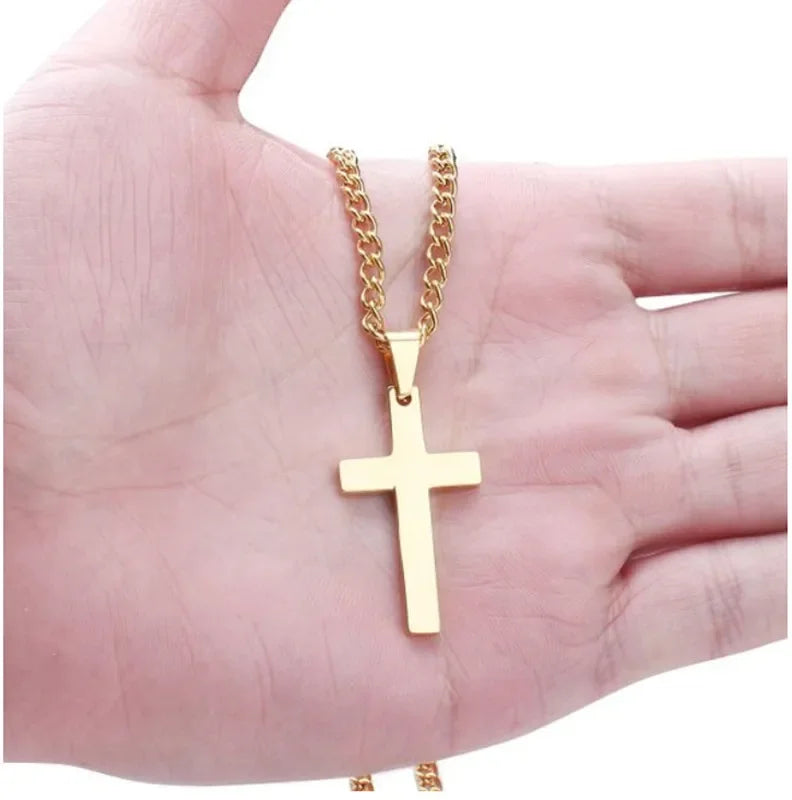 Classic Cross Pendant Necklace