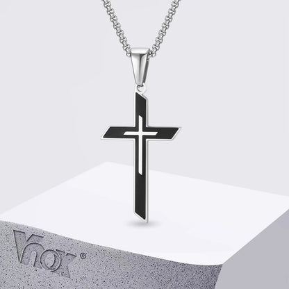 Simple Cross Necklace