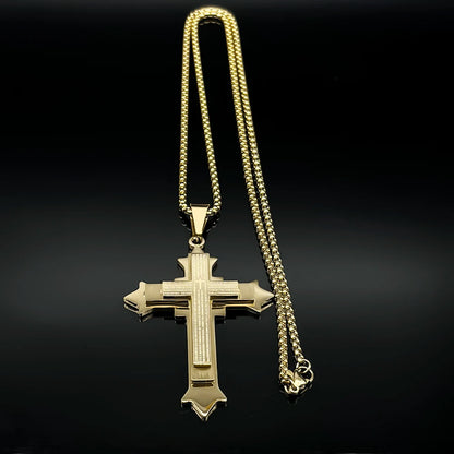 Bible Verse Gold Pendant