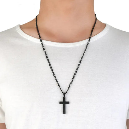 Classic Cross Pendant Necklace